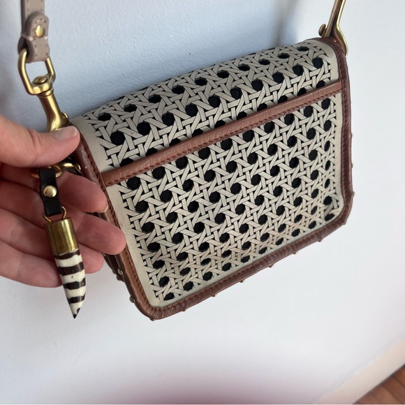 KEMPTON & Co Woven Leather Crossbody Bag $395 - Picture 2 of 6